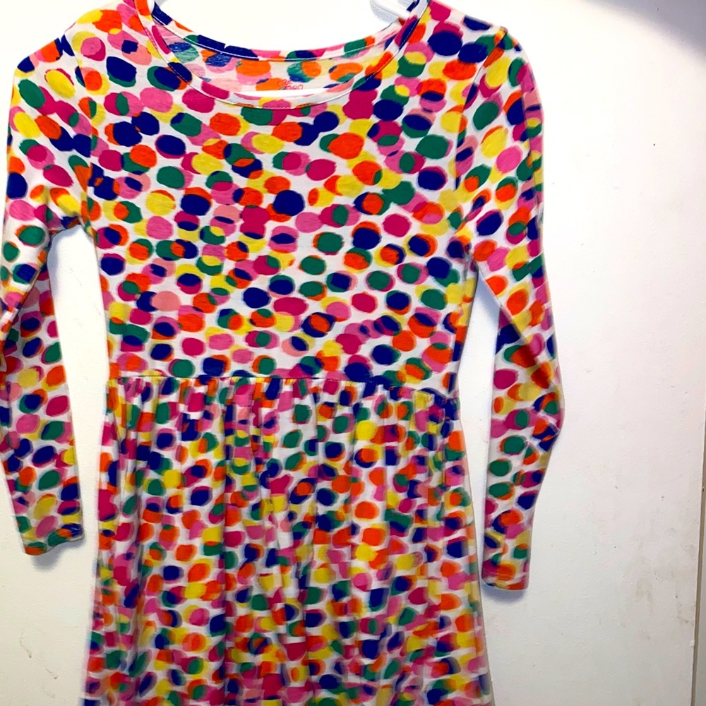 Polka dot girls dress
